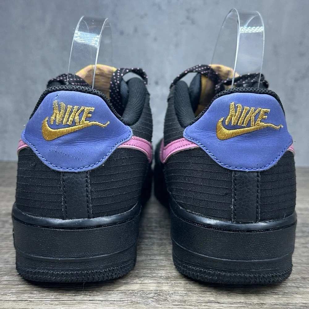 Nike Air Force 1 LV8 2‎ GS~Black Magic Flamingo Sneakers~(CN5710-001)~Size 7Y